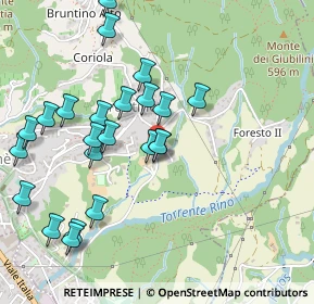 Mappa Via Scotti, 24018 Villa D'almé BG, Italia (0.51304)