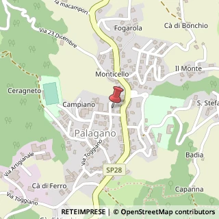 Mappa Via di Serretto, 41R, 41046 Palagano, Modena (Emilia Romagna)