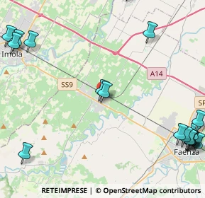 Mappa Viale F. lli Cairoli, 48014 Castel Bolognese RA, Italia (6.8375)