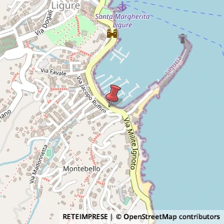 Mappa Via Garibaldi, 21, 16038 Santa Margherita Ligure, Genova (Liguria)