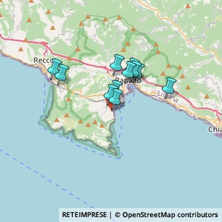 Mappa Via Privata Domizio Costa, 16038 Santa Margherita Ligure GE, Italia (2.63182)