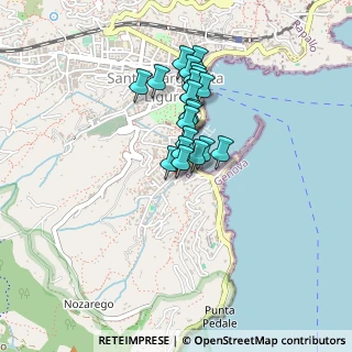 Mappa Via Nino Bixio, 16038 Santa Margherita Ligure GE, Italia (0.323)
