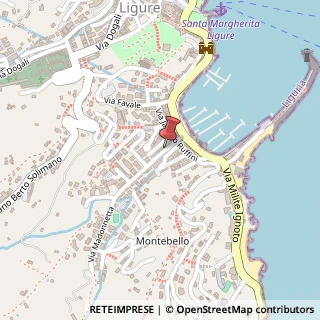 Mappa Via Anton Maria Maragliano, 18, 16038 Santa Margherita Ligure, Genova (Liguria)