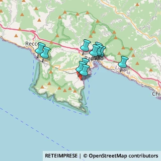 Mappa Via Anton Maria Maragliano, 16038 Santa Margherita Ligure GE, Italia (2.64545)