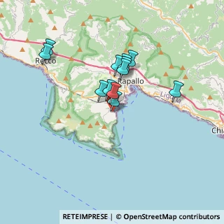 Mappa Via A. M, 16038 Santa Margherita Ligure GE, Italia (2.91)