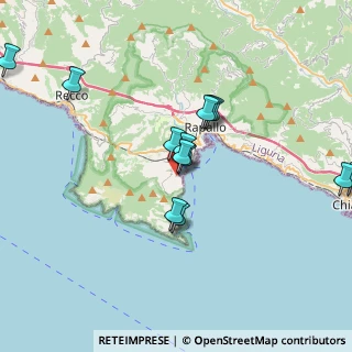 Mappa Via Nino Bixio, 16038 Santa Margherita Ligure GE, Italia (4.45333)