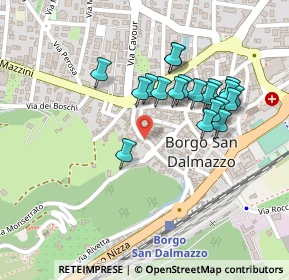 Mappa Via Grandis, 12011 Borgo San Dalmazzo CN, Italia (0.211)