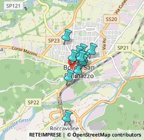 Mappa Via Grandis, 12011 Borgo San Dalmazzo CN, Italia (0.45182)