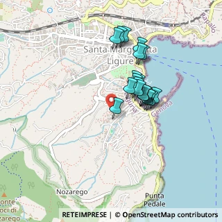 Mappa Via Maragliano, 16038 Santa Margherita Ligure GE, Italia (0.3635)
