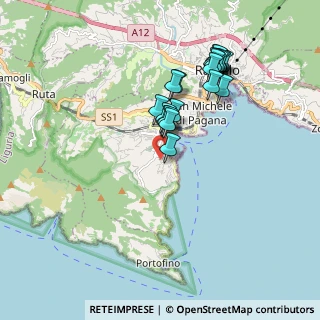 Mappa Via Maragliano, 16038 Santa Margherita Ligure GE, Italia (1.771)