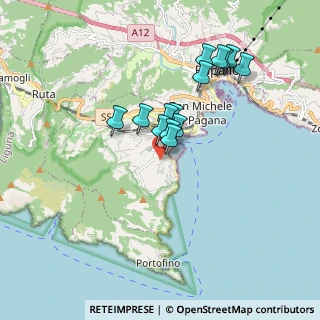 Mappa Via Maragliano, 16038 Santa Margherita Ligure GE, Italia (1.50571)