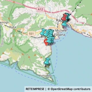 Mappa Via Maragliano, 16038 Santa Margherita Ligure GE, Italia (1.5965)
