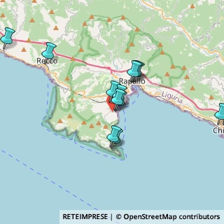Mappa Via Maragliano, 16038 Santa Margherita Ligure GE, Italia (3.76077)
