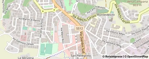 Mappa Pavullo nel Frignano