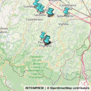 Mappa Via Giuseppe Minelli, 41026 Pavullo Nel Frignano MO, Italia (13.86692)