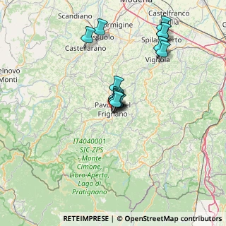 Mappa Via Giuseppe Minelli, 41026 Pavullo Nel Frignano MO, Italia (12.19563)