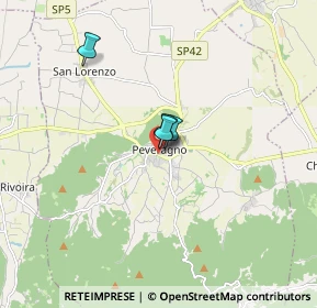Mappa Via Vittorio Veneto, 12016 Peveragno CN, Italia (3.9795)