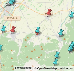 Mappa Via Vittorio Veneto, 12016 Peveragno CN, Italia (7.0775)