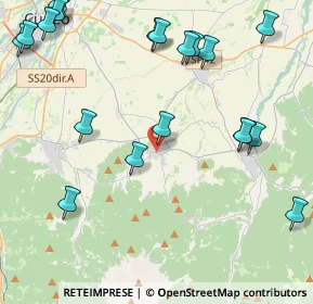 Mappa Via Vittorio Veneto, 12016 Peveragno CN, Italia (5.6745)