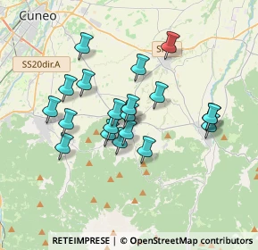 Mappa Via Piave, 12016 Peveragno CN, Italia (3.055)