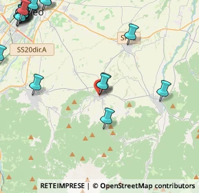 Mappa Via Piave, 12016 Peveragno CN, Italia (6.832)