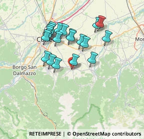 Mappa Via Piave, 12016 Peveragno CN, Italia (6.545)