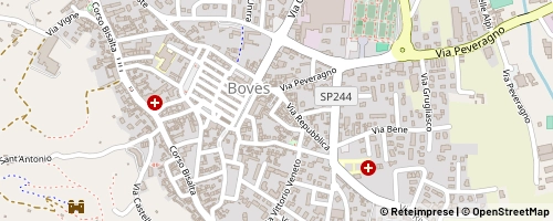 Mappa Cuneo
