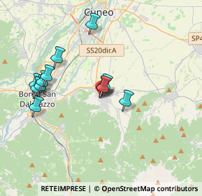 Mappa Piazza dell' Olmo, 12012 Boves CN, Italia (3.51583)