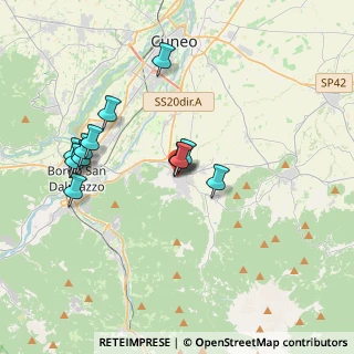 Mappa Via Marconi, 12012 Boves CN, Italia (3.51583)
