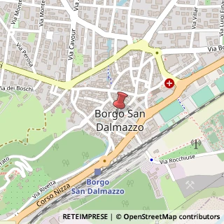 Mappa Via Roma, 59, 12011 Borgo San Dalmazzo, Cuneo (Piemonte)