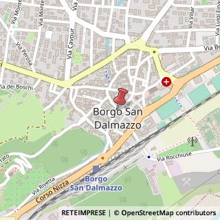 Mappa Via Roma, 61, 12011 Borgo San Dalmazzo, Cuneo (Piemonte)