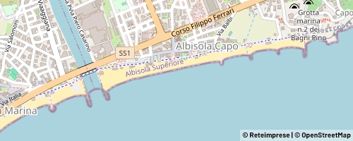 Mappa Albisola Superiore