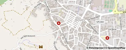 Mappa Boves