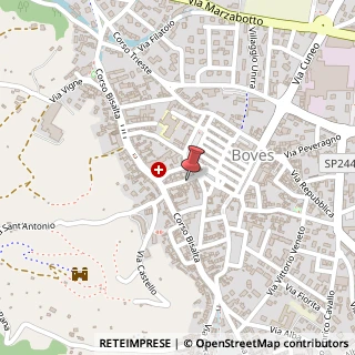 Mappa Via dei Partigiani, 13, 12012 Boves, Cuneo (Piemonte)