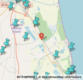 Mappa SS 16, 48125 Ravenna RA (6.9245)