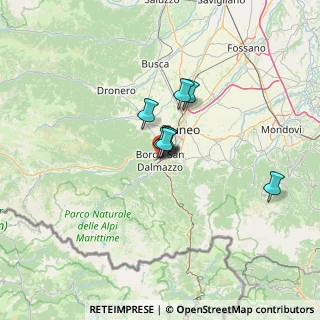 Mappa Via Avena, 12011 Borgo San Dalmazzo CN, Italia (30.77857)