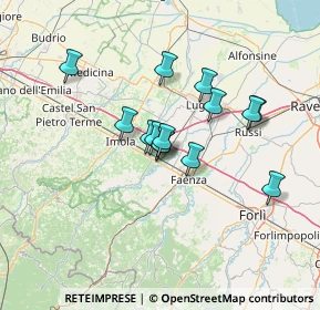 Mappa Via Farosi, 48014 Castel bolognese RA, Italia (10.32714)