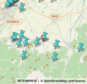 Mappa Via Primo Bersezio, 12016 Peveragno CN, Italia (5.9575)