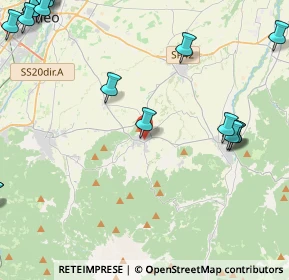 Mappa Via Primo Bersezio, 12016 Peveragno CN, Italia (7.05211)
