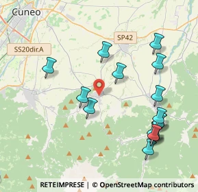 Mappa Via Primo Bersezio, 12016 Peveragno CN, Italia (4.54)