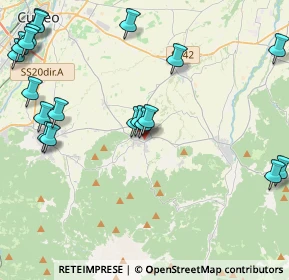 Mappa Via Primo Bersezio, 12016 Peveragno CN, Italia (5.573)