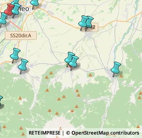Mappa Via Primo Bersezio, 12016 Peveragno CN, Italia (6.36143)