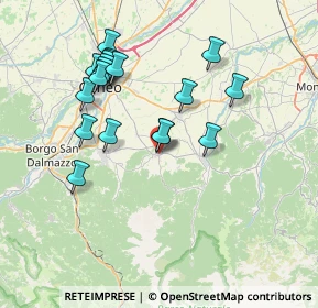 Mappa Via Primo Bersezio, 12016 Peveragno CN, Italia (7.37737)
