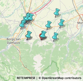 Mappa Via Primo Bersezio, 12016 Peveragno CN, Italia (6.56143)