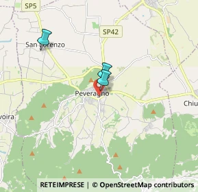 Mappa Via Primo Bersezio, 12016 Peveragno CN, Italia (3.68727)