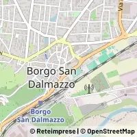 Kaart Borgo San Dalmazzo