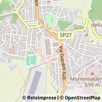 Mapa Pavullo nel Frignano