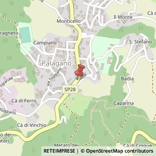 Mappa Via XXIII Dicembre, 137, 41046 Palagano, Modena (Emilia Romagna)