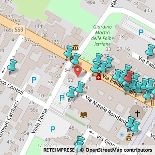 Mappa Piazzale Budini, 48014 Castel Bolognese RA, Italia (0.07586)