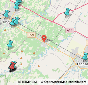 Mappa 48014 Castel Bolognese RA, Italia (7.77947)